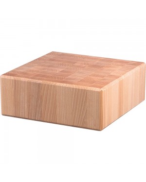Kloc masarski drewniany 400x400x150 mm
