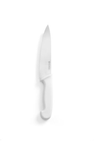 Nóż kucharski HACCP - 180 mm, biały -0