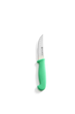 Nóż uniwersalny krótki HACCP - 90 mm, zielony -0