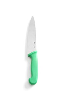 Nóż kucharski HACCP - 180 mm, zielony -0