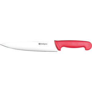 Nóż kuchenny L 220 mm czerwony-0