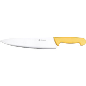 Nóż kuchenny L 250 mm żółty-0