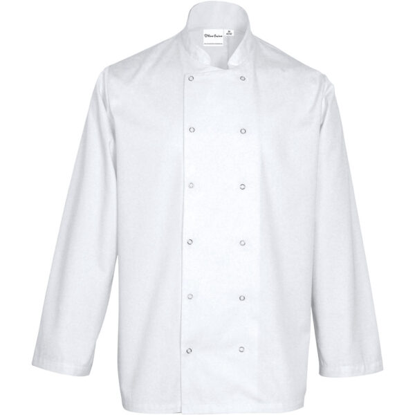 Bluza kucharska biała CHEF L unisex-0