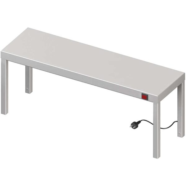 Nadstawka grzewcza na stół pojedyncza 800x300x400 mm-0
