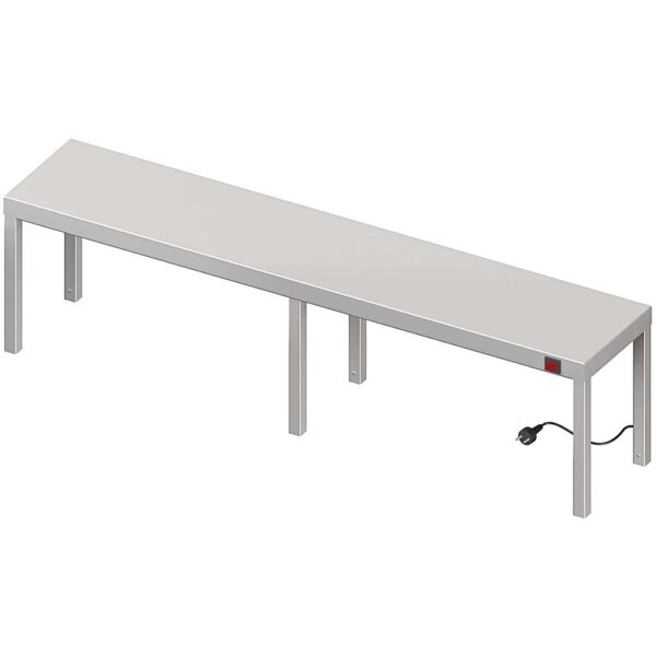 Nadstawka grzewcza na stół pojedyncza 1500x400x400 mm-0