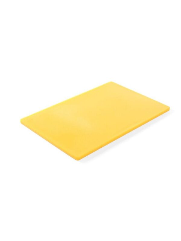 Deska do krojenia HACCP 450x300 żółta do surowego drobiu-0