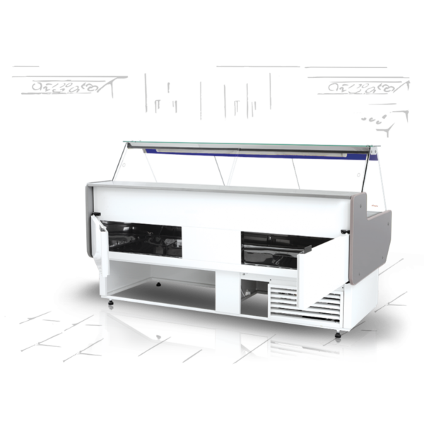 Lada chłodnicza model L-A wym. 1790x900x1220mm-74906
