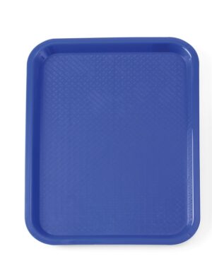 Taca FAST FOOD z polipropylenu rozmiar 305x415 mm niebieska-0