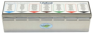 LABELFRESH dyspenser inox-0