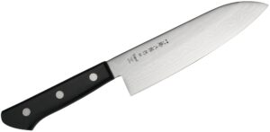 Tojiro Damascus Nóż Santoku 17 cm-0