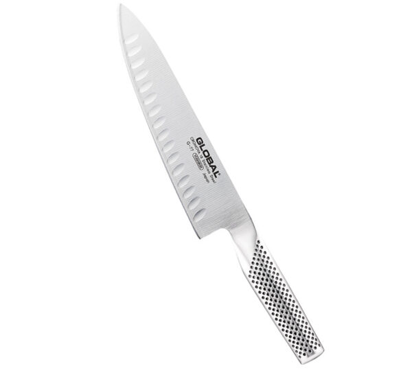 Nóż szefa kuchni 20cm, żłobiony NOWY Global G-77-78684