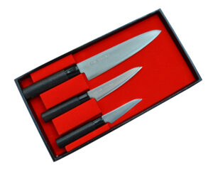 Tojiro Zen Black zestaw 3 noży-0