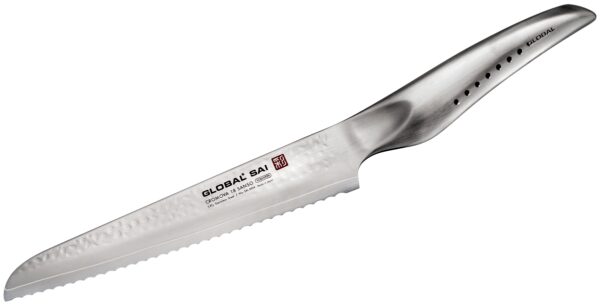 Komplet 4 noży Global SAI w czerwonym bloku GKB-52CR-SAI4001-78810