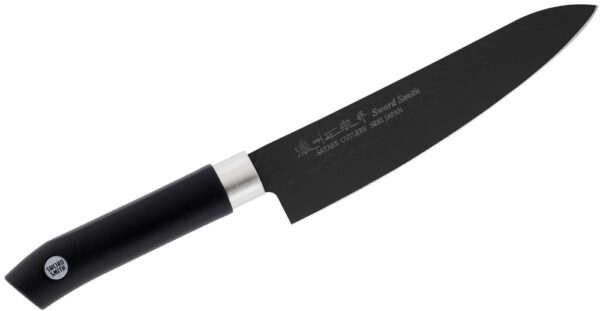 Nóż Szefa kuchni 18cm Satake Swordsmith Black 805-742-0