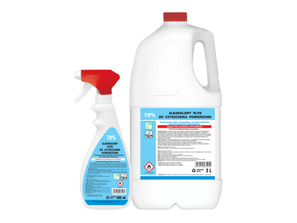REMIX APDD - alkoholowy 70% płyn do dezynfekcji powierzchni poj. 3 l.-79173